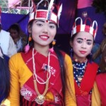 A beautiful image of tribal girls smiling