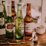 100+ Best Quality Beer Bottle Images 3 Beer Bottles - A table with beer bottles