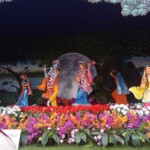 Radha Krishna Playing Raas-Prem Mandir