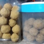 Homemade Food Images - Indian Homemade Laddoos in Container