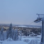 Snow Covered Resort Images