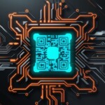 100+ Top Stock Image AI – Free AI-Themed, Machine Learning Photos 3 QR Code - a_stylized_qr_code_with_a_futuristi_3