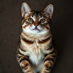 brown cat