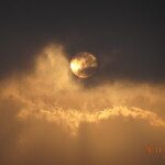 clouds and moonlight