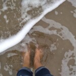 feet in water