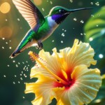 hummingbird on a flower