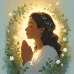 woman praying