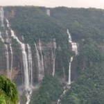 Beautiful water falls Meghalaya