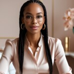 a beautiful light-skinned black woman a beautiful light-skinned black woman