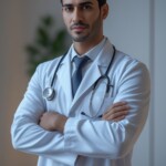 a handsome Egyptian Doctor