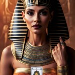artistic portrait of an Egyptian Woman artistic portrait of an Egyptian Woman