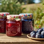 blue berry fruit jam