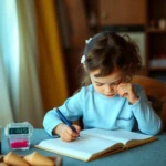 child at study