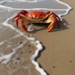 crab on the beach