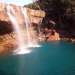 green waters at Cherapunjee
