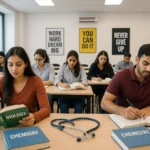 medical students in class