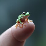 miniature frog