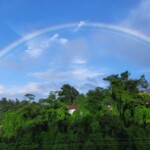 rainbow in the sky