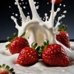 strawberry and milk