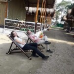 tourists enjoying