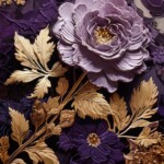 100+ Best Artistic Flower Background Images, Free Download 12 Lace_purple_flower