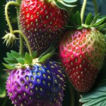 colorful strawberries