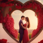 100+ Best Creative Art works – Free HD Artistic Images 2 couple in a red heart