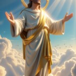 Jesus in clouds Jesus in clouds