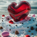 large red heart large red heart