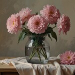 100+ Best Artistic Flower Background Images, Free Download 15 pink flowers in a vase