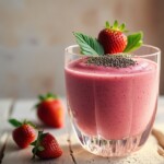 strawberry smoothie strawberry smoothie